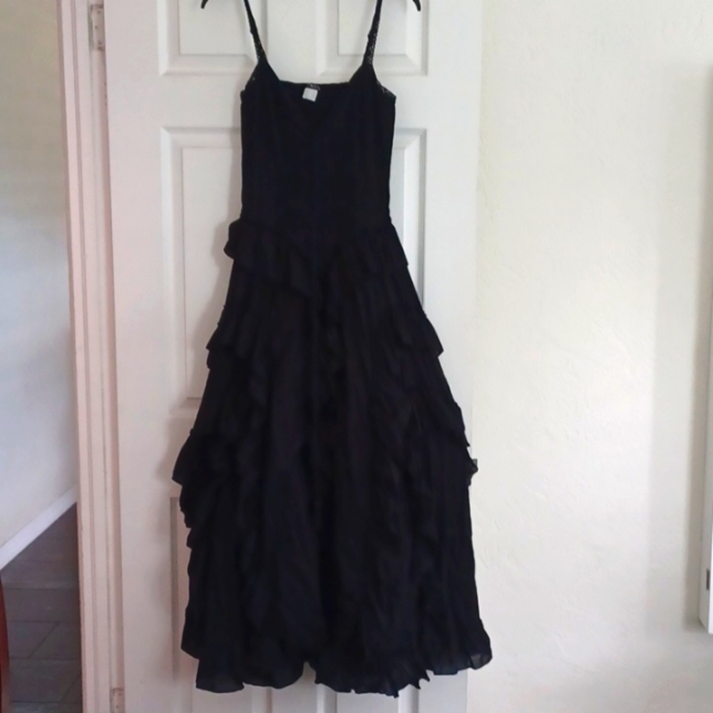 Venus ruffled maxi dress